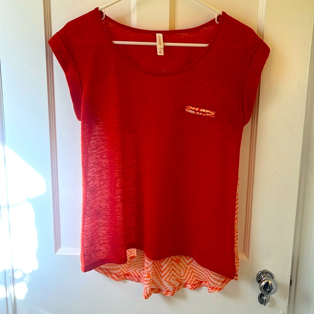 Women’s Xhilaration orange top XS